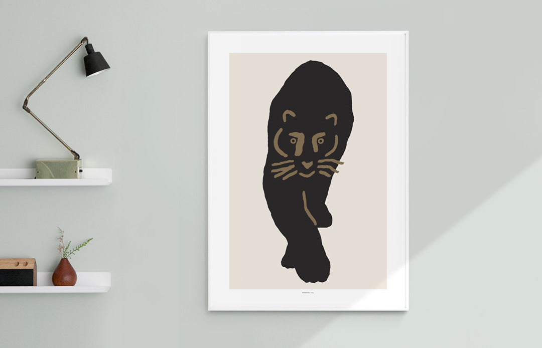 BLACK LEOPARD POSTER