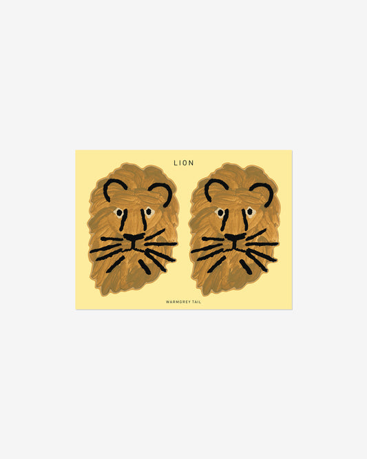 LION STICKER