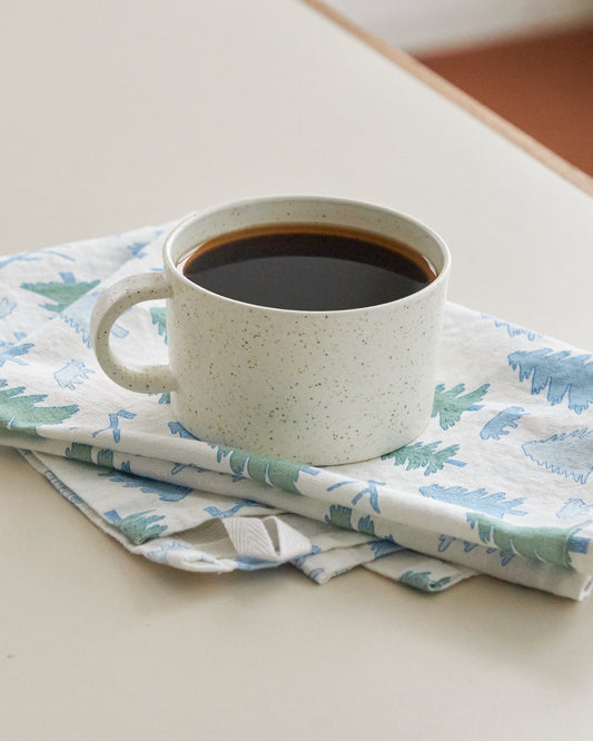 NORTH LAND KITCHEN CLOTH - BLUE & GREEN