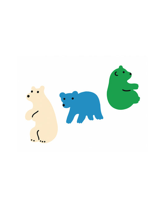 ROLLING BEARS STICKER