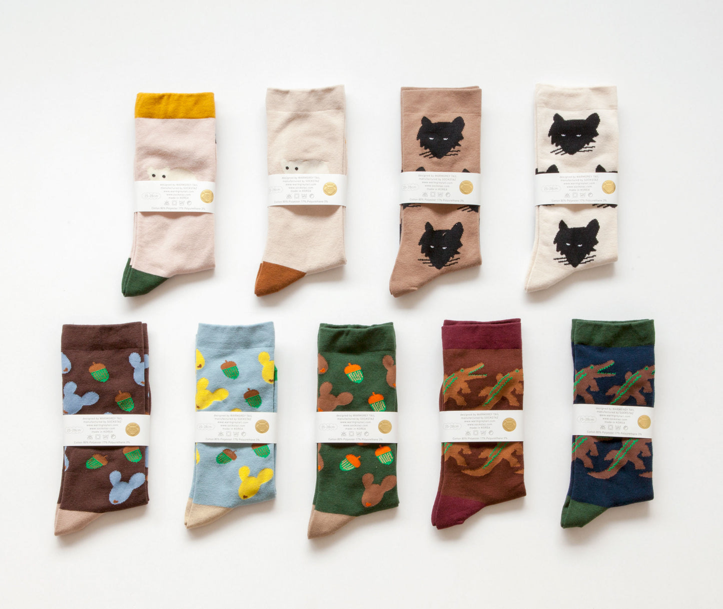 DOTORI LIFE SOCKS - GREEN