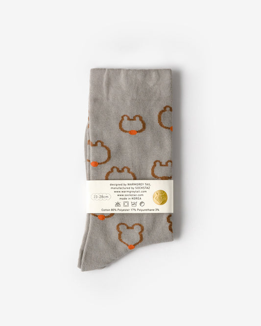 SMALL & BIG SOCKS - GREY