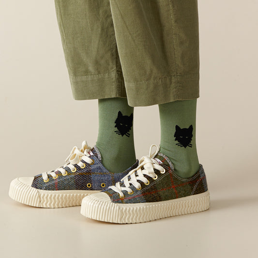 WOLF SOCKS - OLIVE