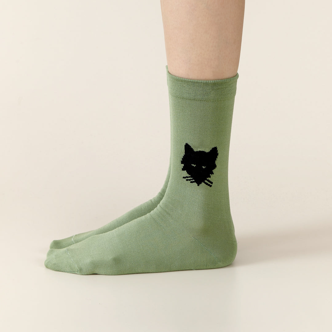 WOLF SOCKS - OLIVE
