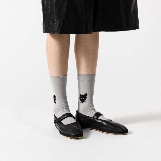 WOLF SOCKS - GREY