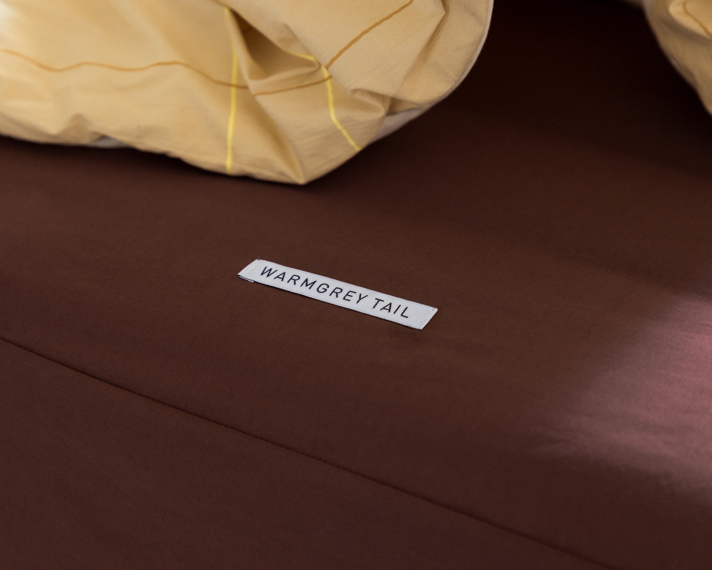 CHOCO BROWN FITTED SHEET