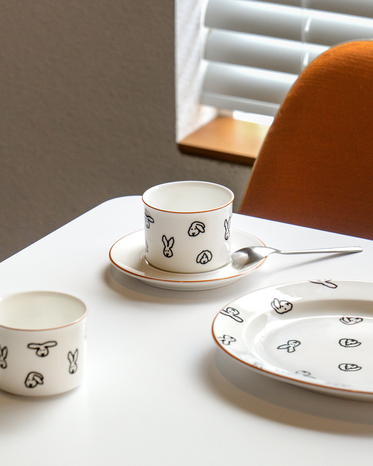 BUNNY BUNNY MUG & SAUCER 2P