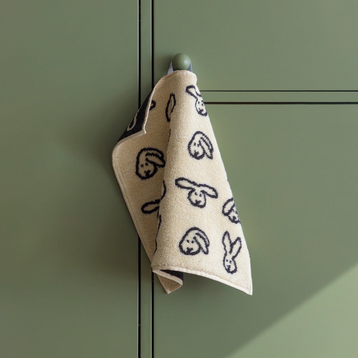 BUNNY BUNNY HAND TOWEL - CREAM