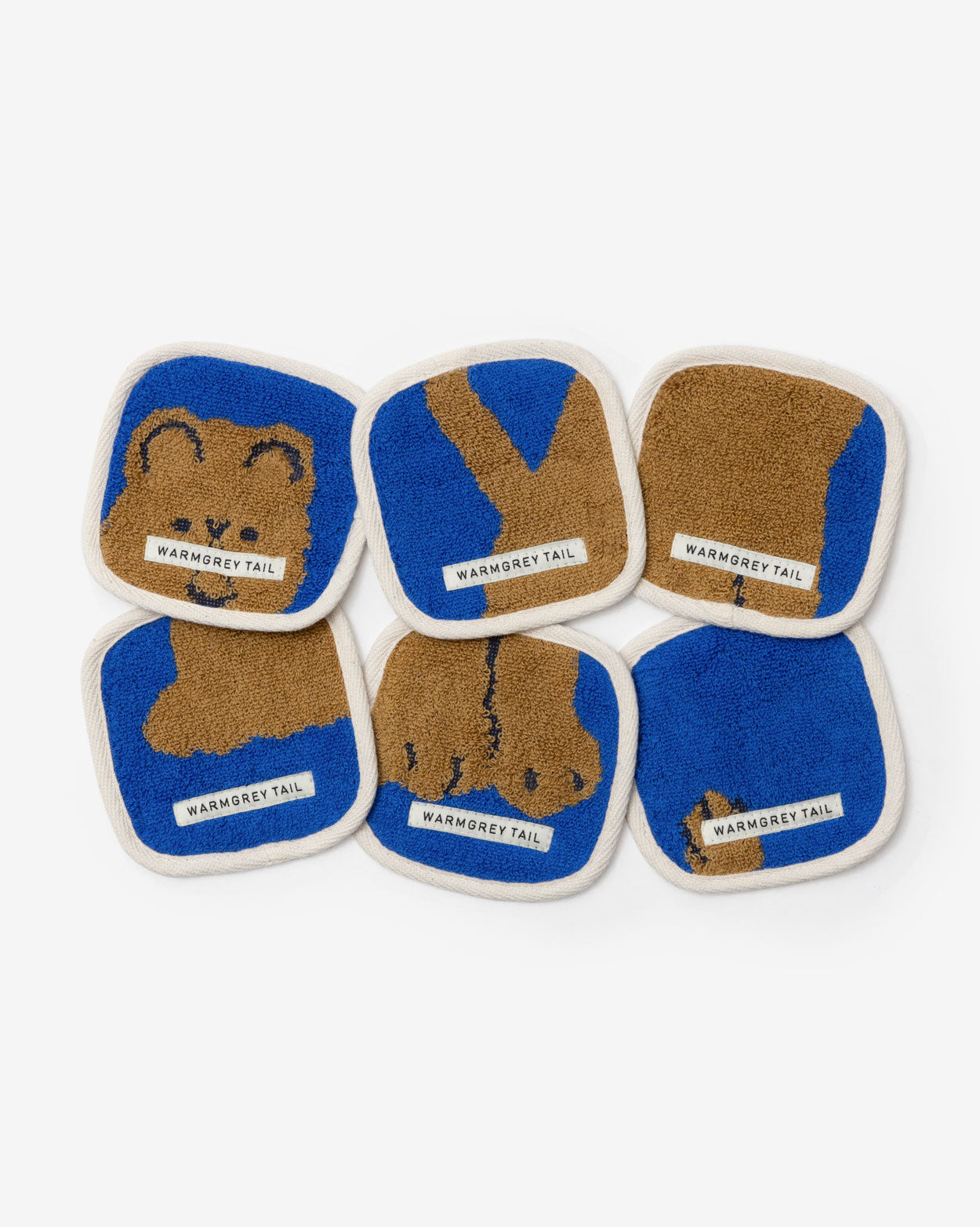 [WGT Only] LIONESS TOWEL COASTER - BLUE