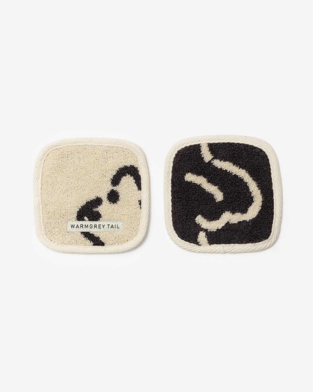 [WGT Only] HUGGY BEAR TOWEL COASTER - CREAM