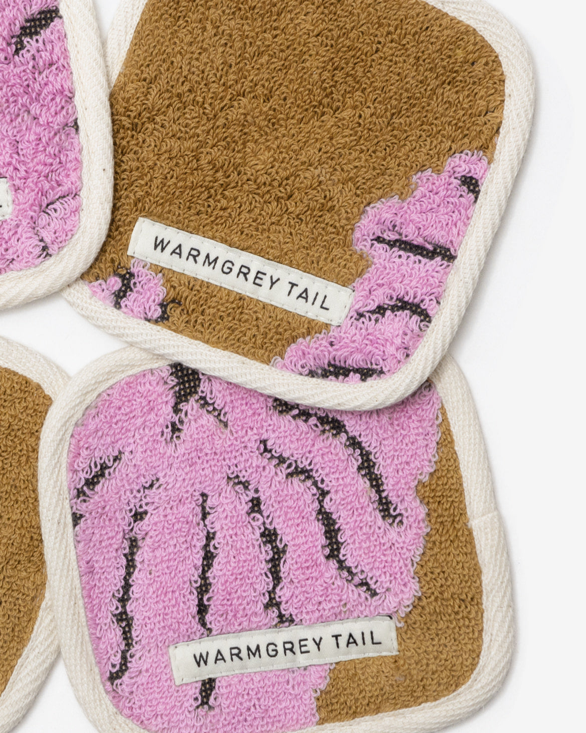 [WGT Only] LION TOWEL COASTER - CORAL