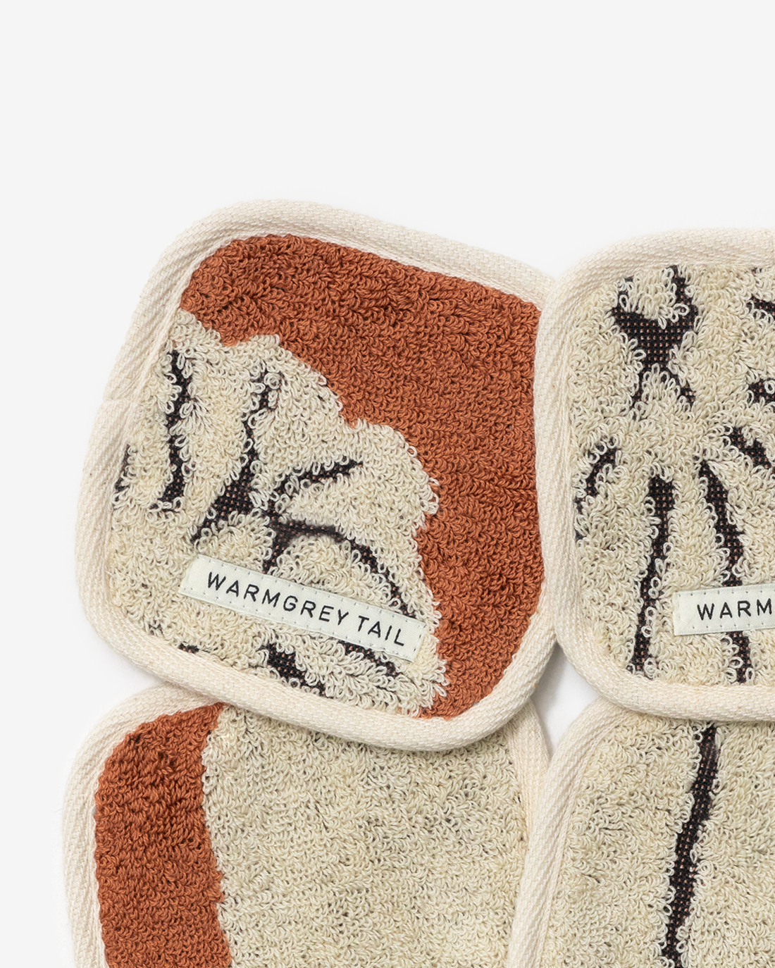 [WGT Only] LION TOWEL COASTER - CREAM