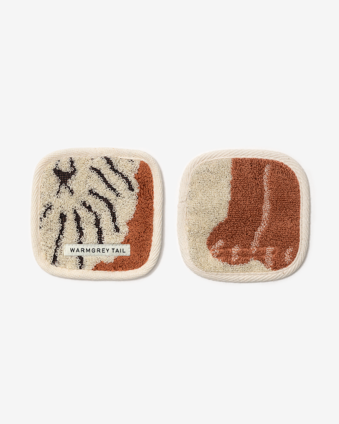 [WGT Only] LION TOWEL COASTER - CREAM
