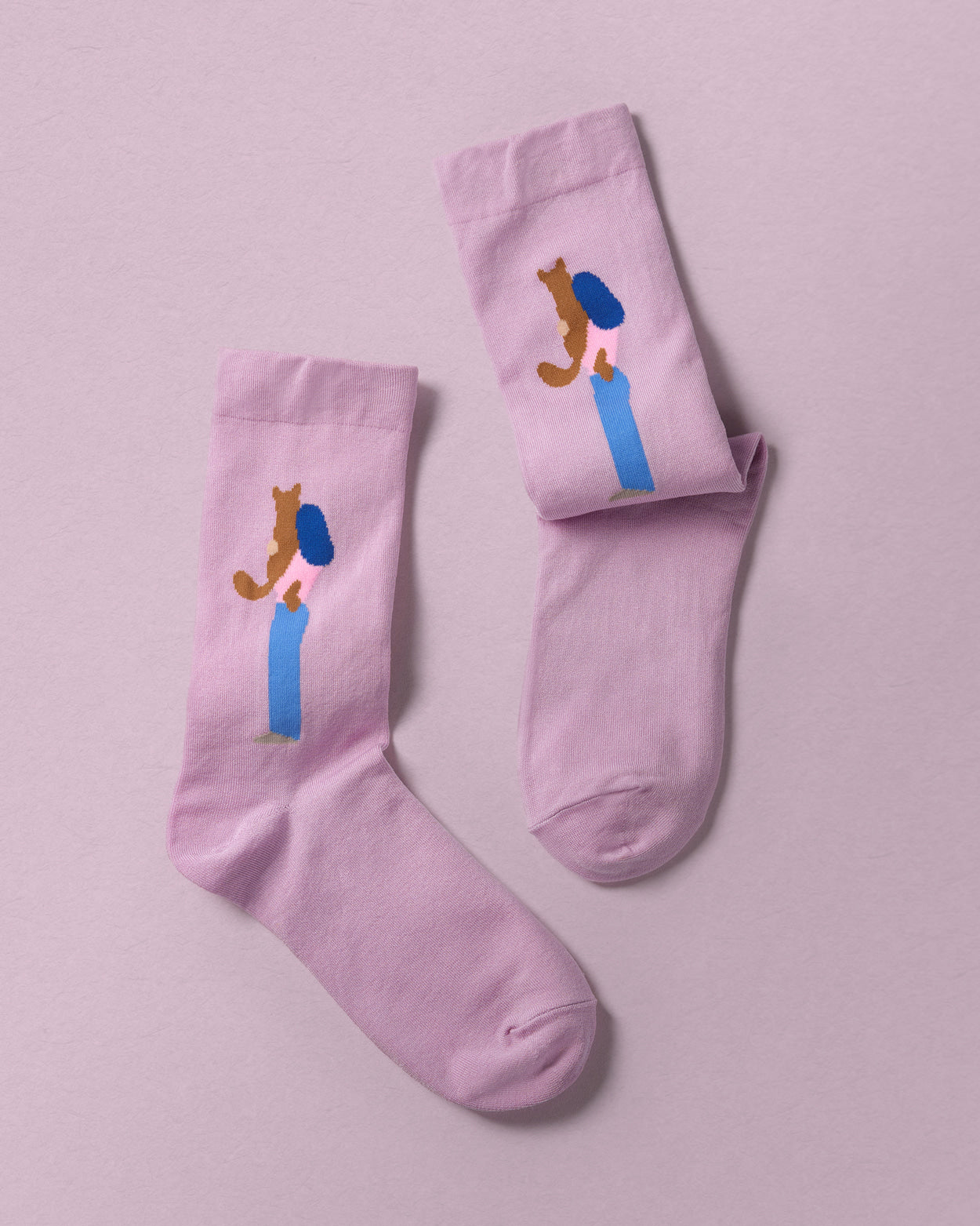 YOU & I SOCKS - PINK