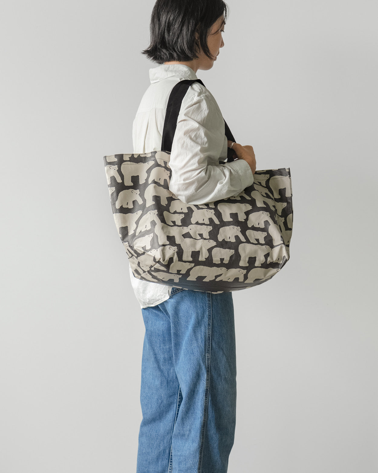 POLAR BEARS TARPAULIN BIG BAG