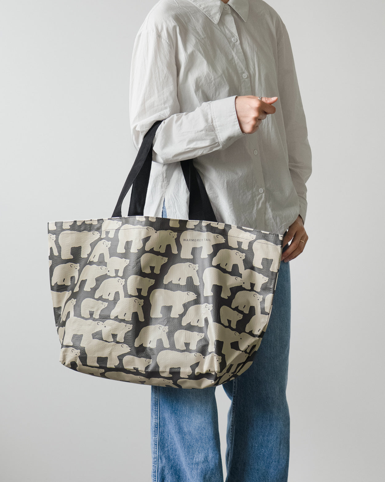 POLAR BEARS TARPAULIN BIG BAG