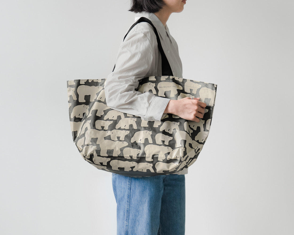POLAR BEARS TARPAULIN BIG BAG