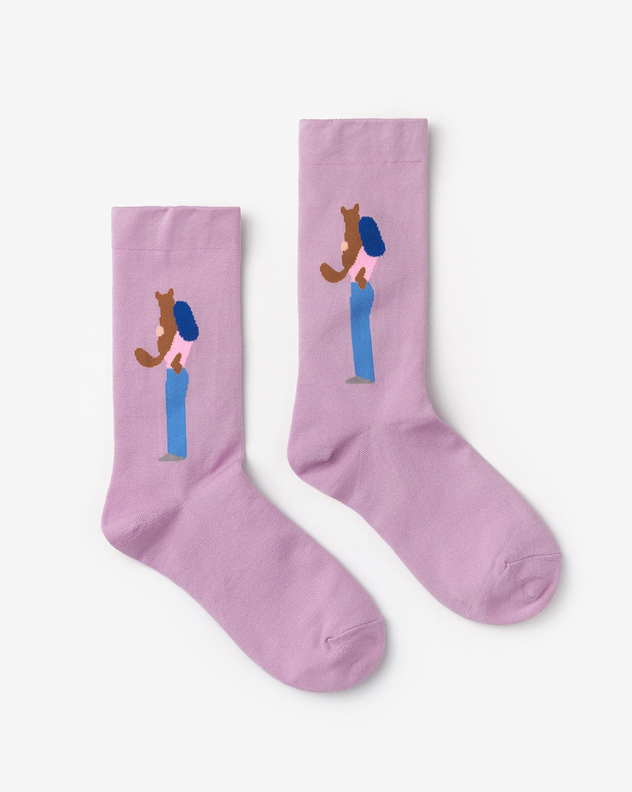 YOU & I SOCKS - PINK