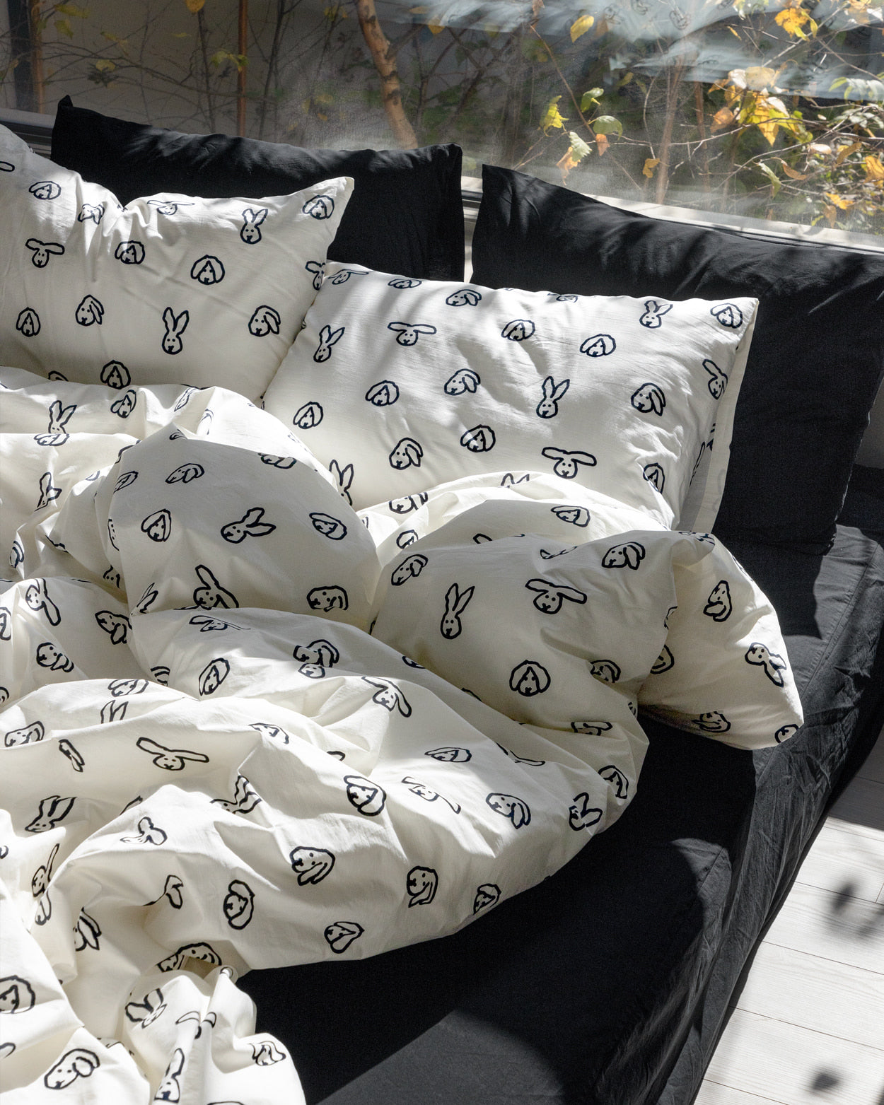 BLACK PILLOW CASE (2size)