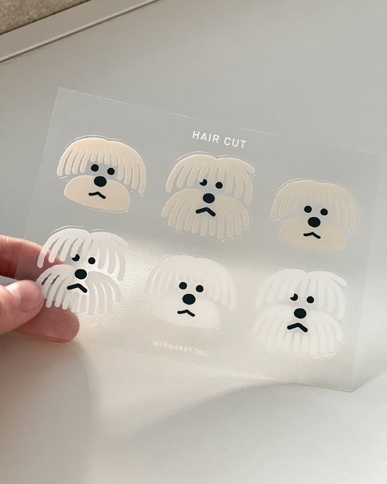 HAIR CUT STICKER