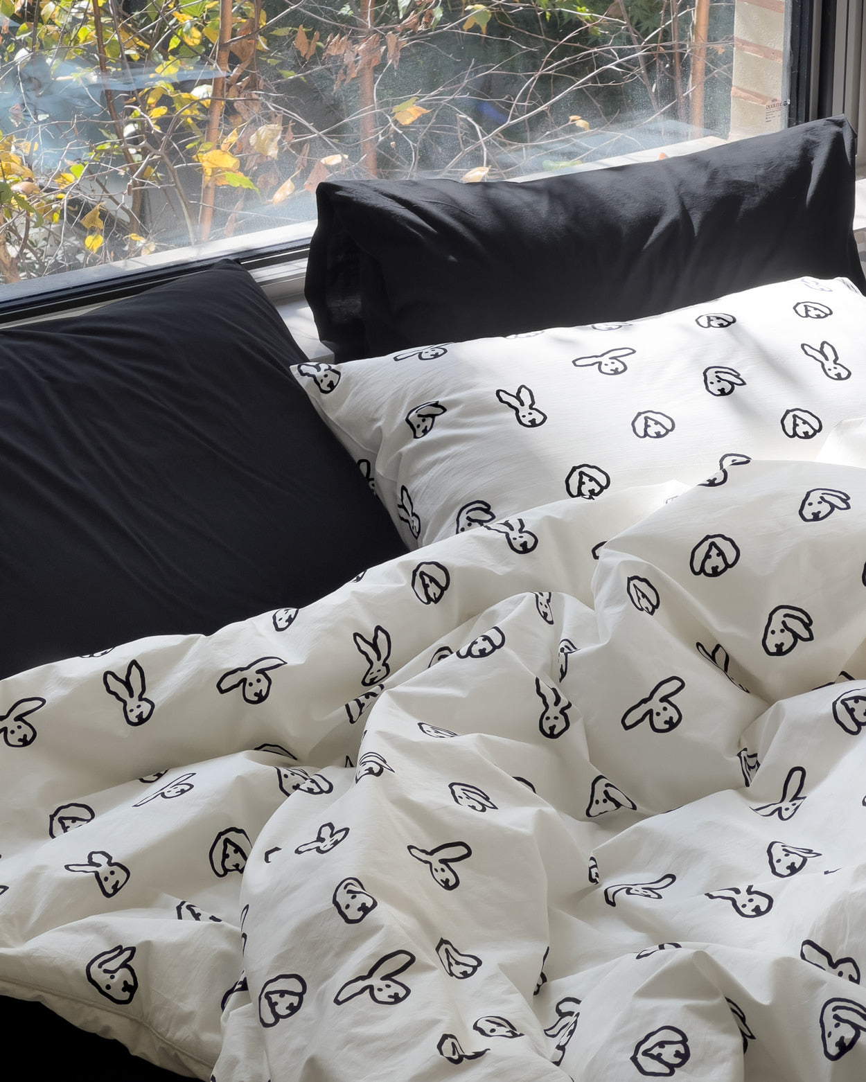 BLACK PILLOW CASE (2size)