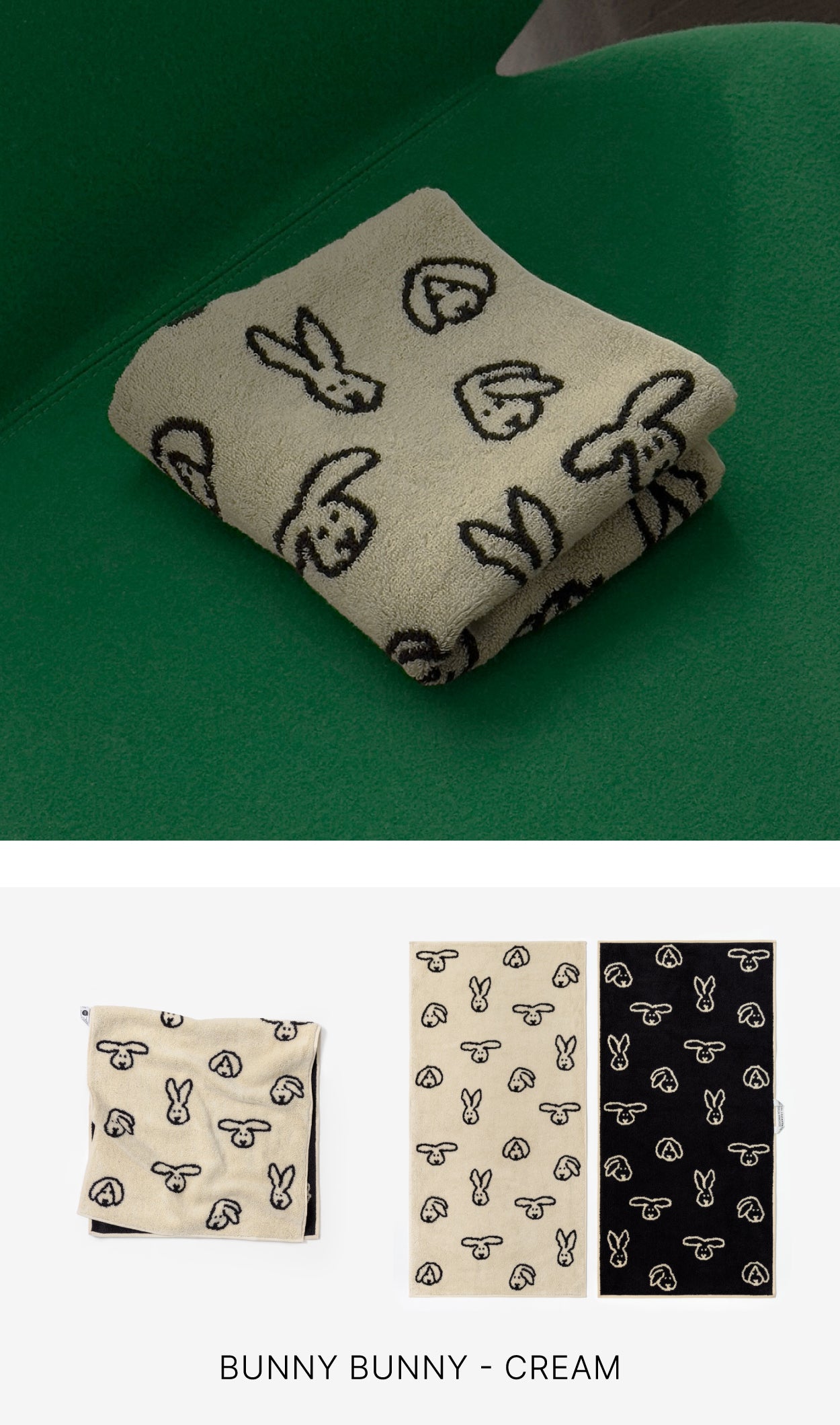 RELIEF SOAP & TOWEL SET - TRIO