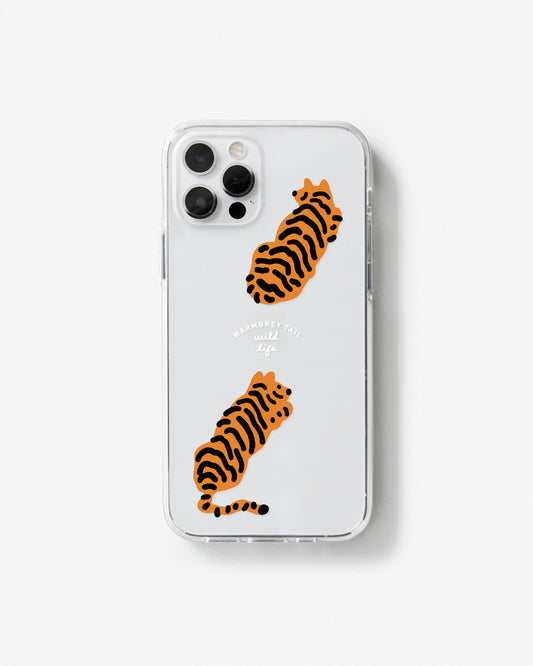 TIGERS CLEAR PHONE CASE