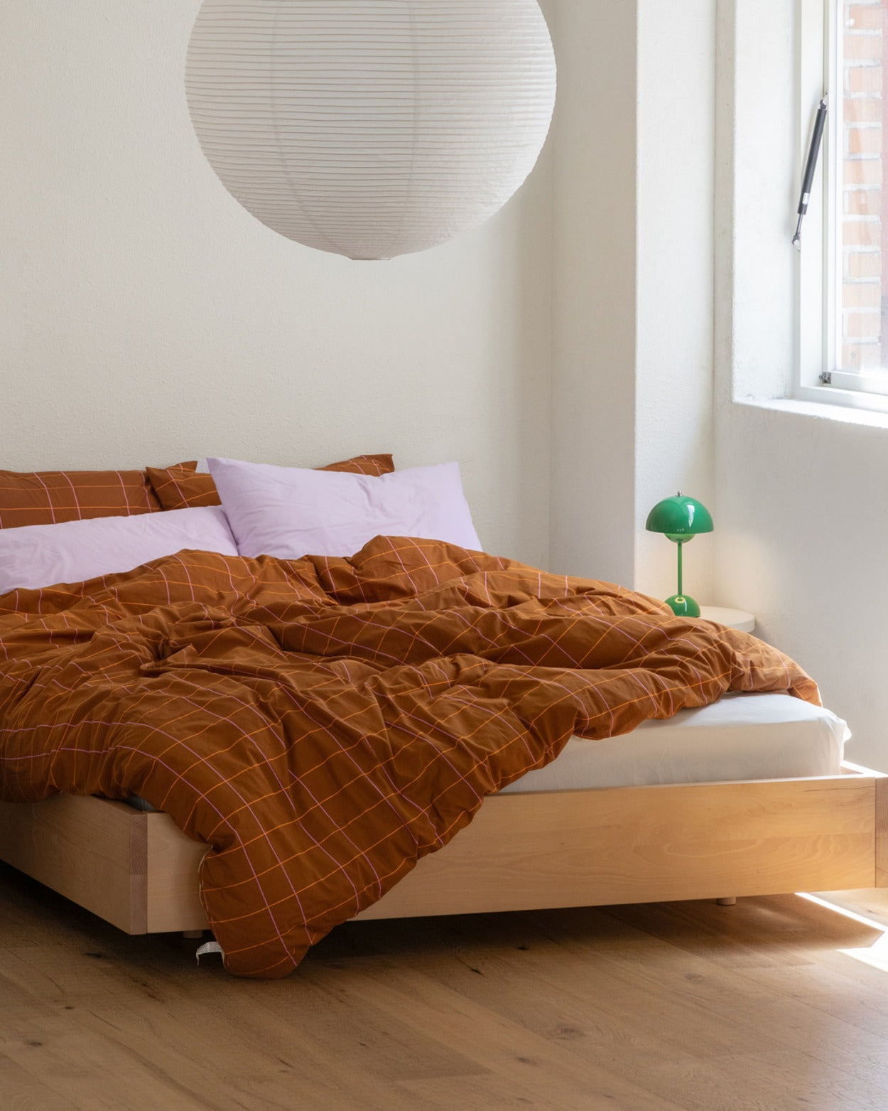 TILE CARAMEL COMFORTER