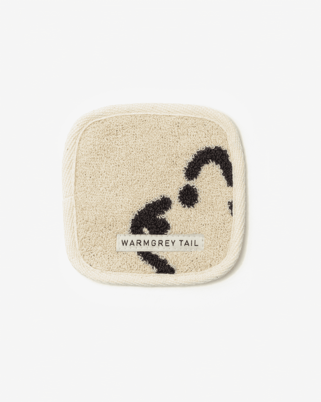 [WGT Only] HUGGY BEAR TOWEL COASTER - CREAM