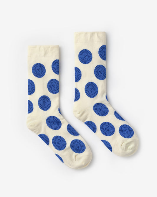 LION SOCKS - BLUE IVORY