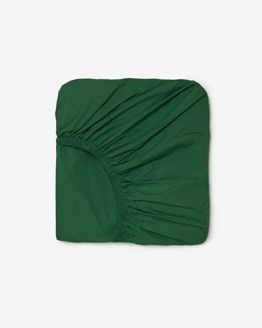 FOREST GREEN FITTED SHEET