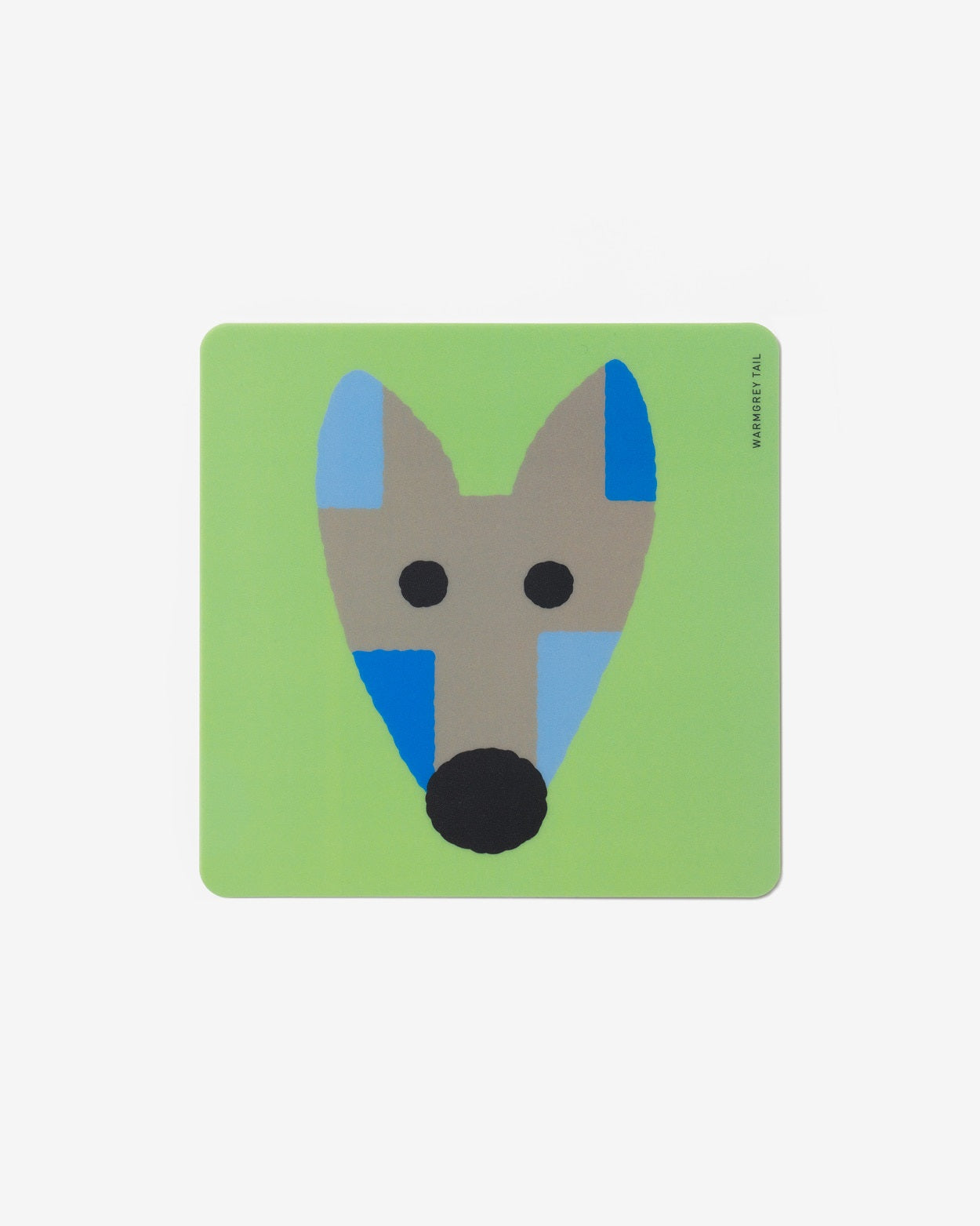 GREY FOX MOUSE PAD