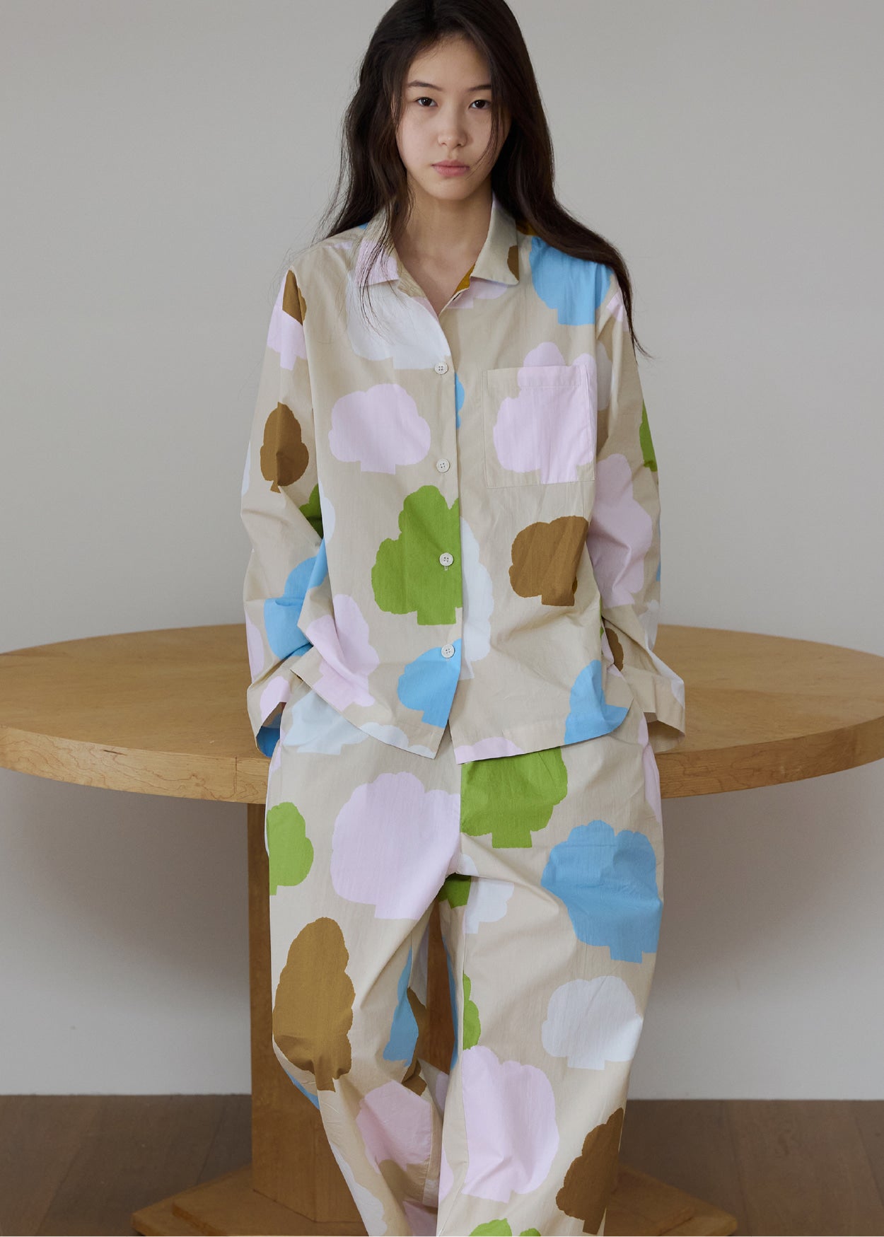 [PRE-ORDER UNTIL OCT 29] FOREST PAJAMA PANTS - FOUR SEASONS