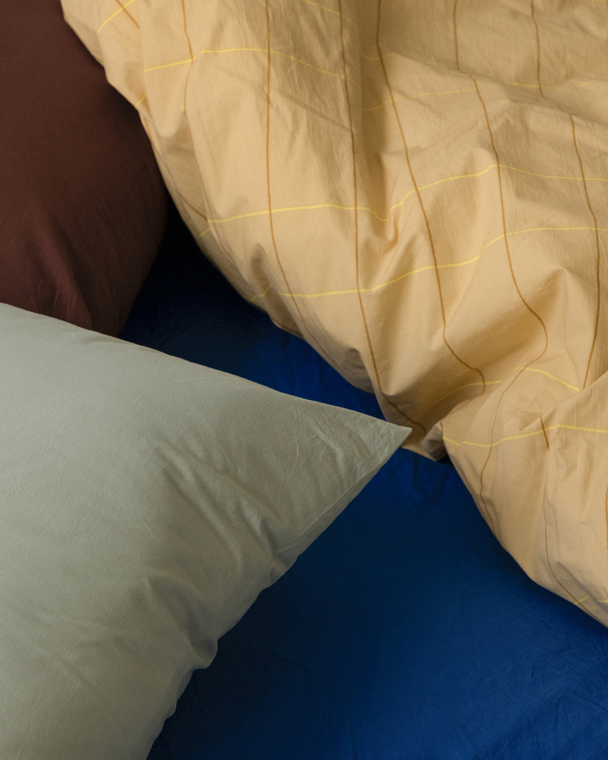 TILE SAND YELLOW DUVET COVER