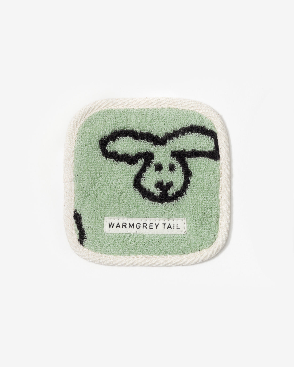 [WGT Only] BUNNY BUNNY TOWEL COASTER - MINT