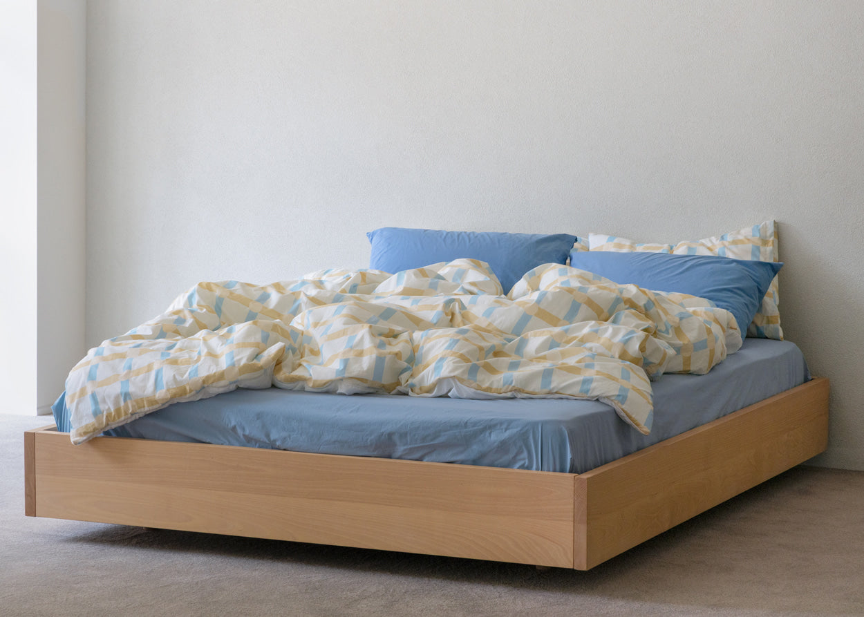 DOT CHECK BLUE STRIPE COMFORTER