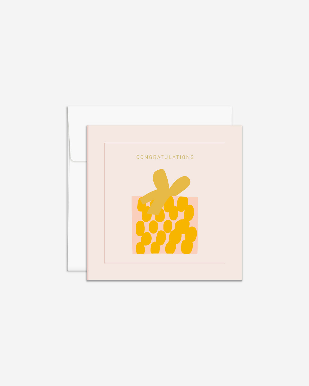 GIFT BOX - CONGRATS GOLD CARD