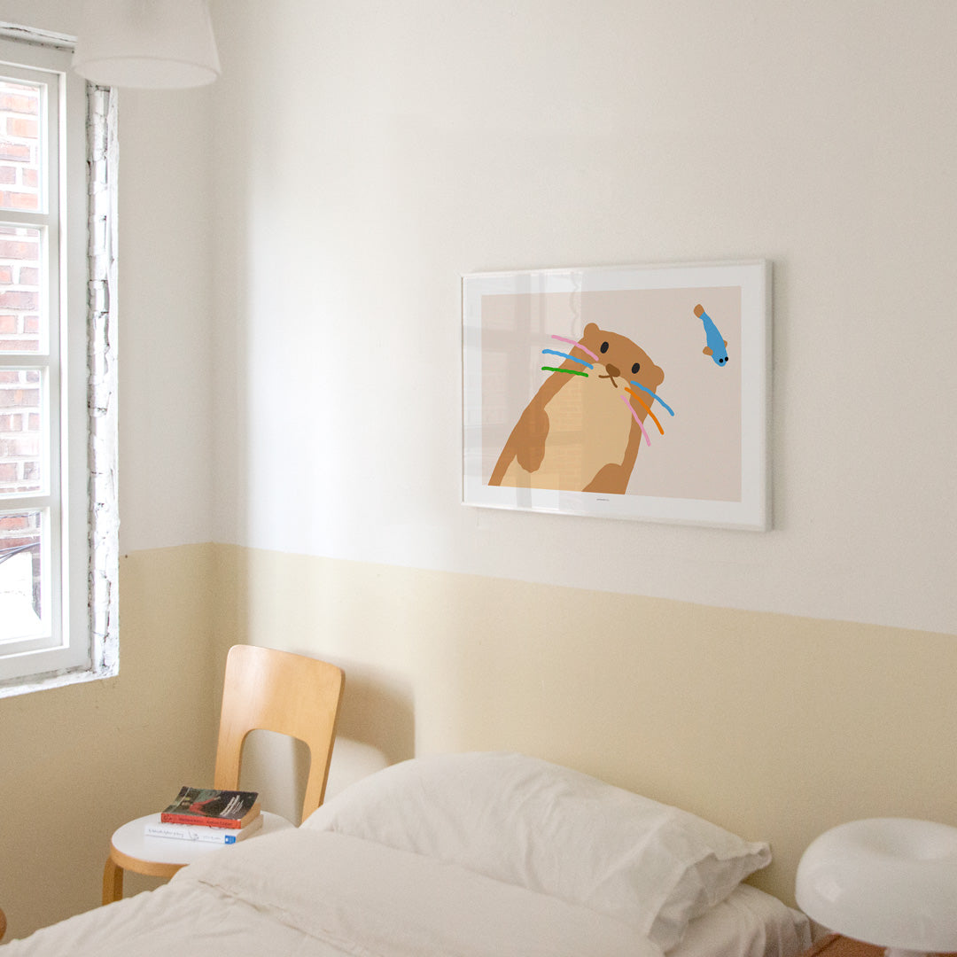 OTTER BEIGE POSTER