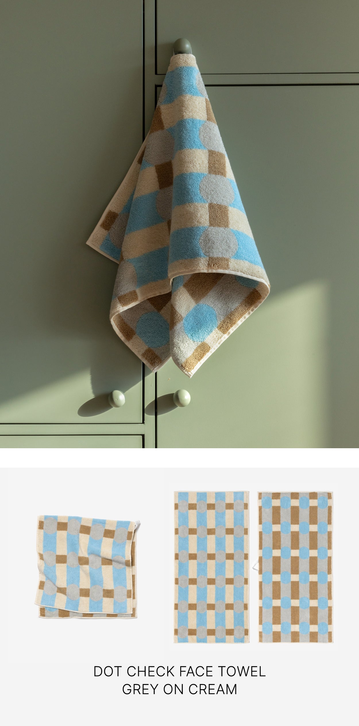 RELIEF SOAP + FACE TOWEL + TERRY POUCH GIFT SET