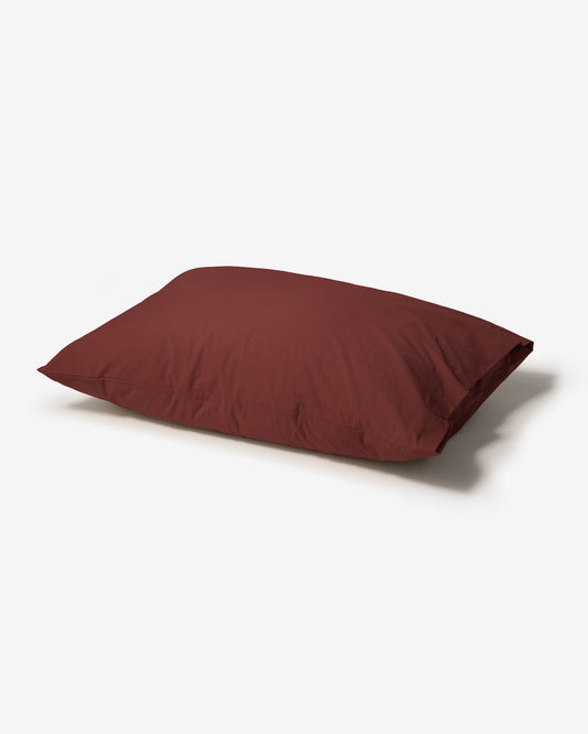 BURGUNDY PILLOW CASE (2size)