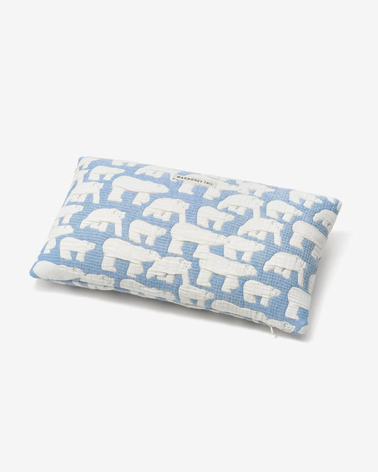 POLAR BEARS CUSHION COVER 3050 - BLUE