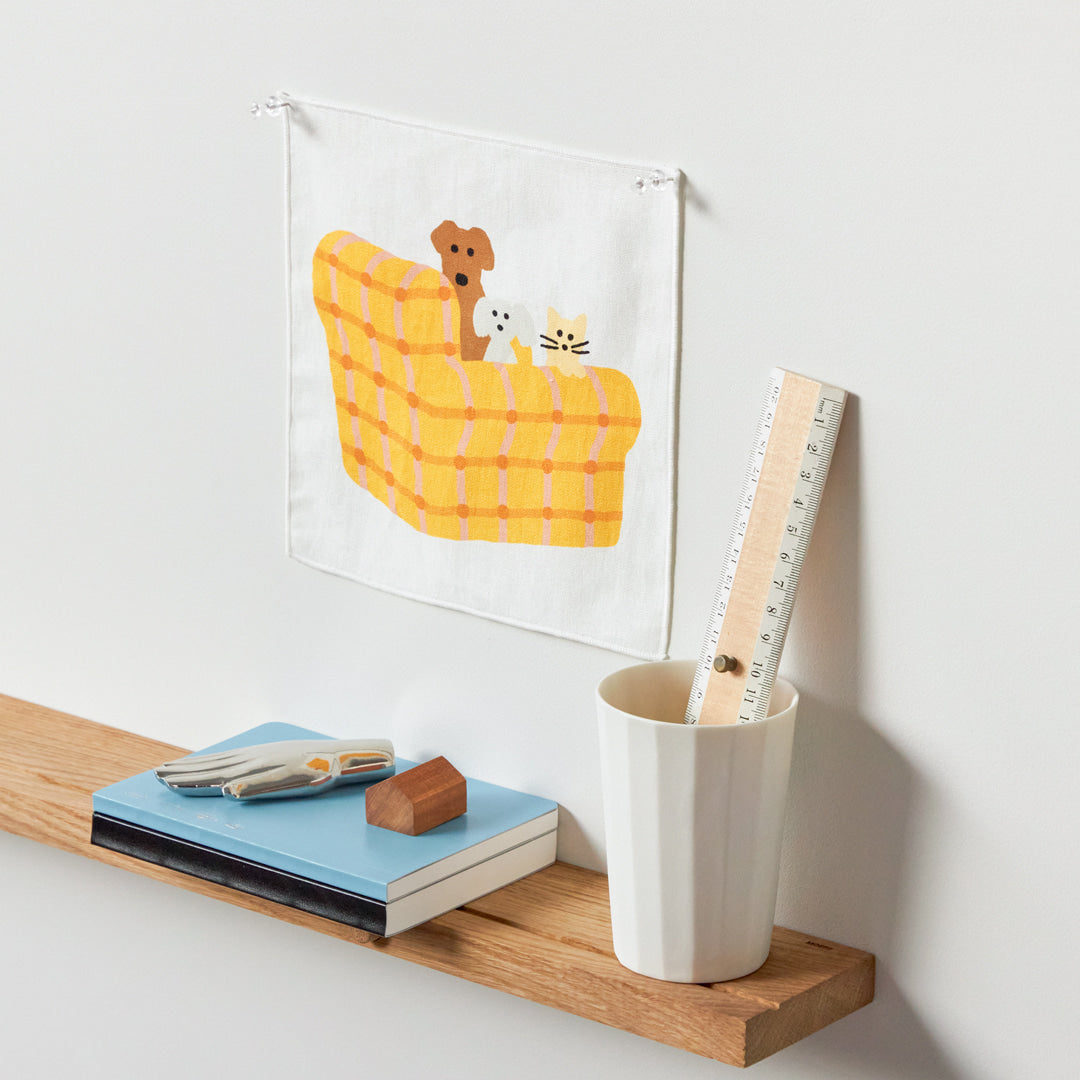 ARMCHAIR DOGS & CAT TINY FABRIC