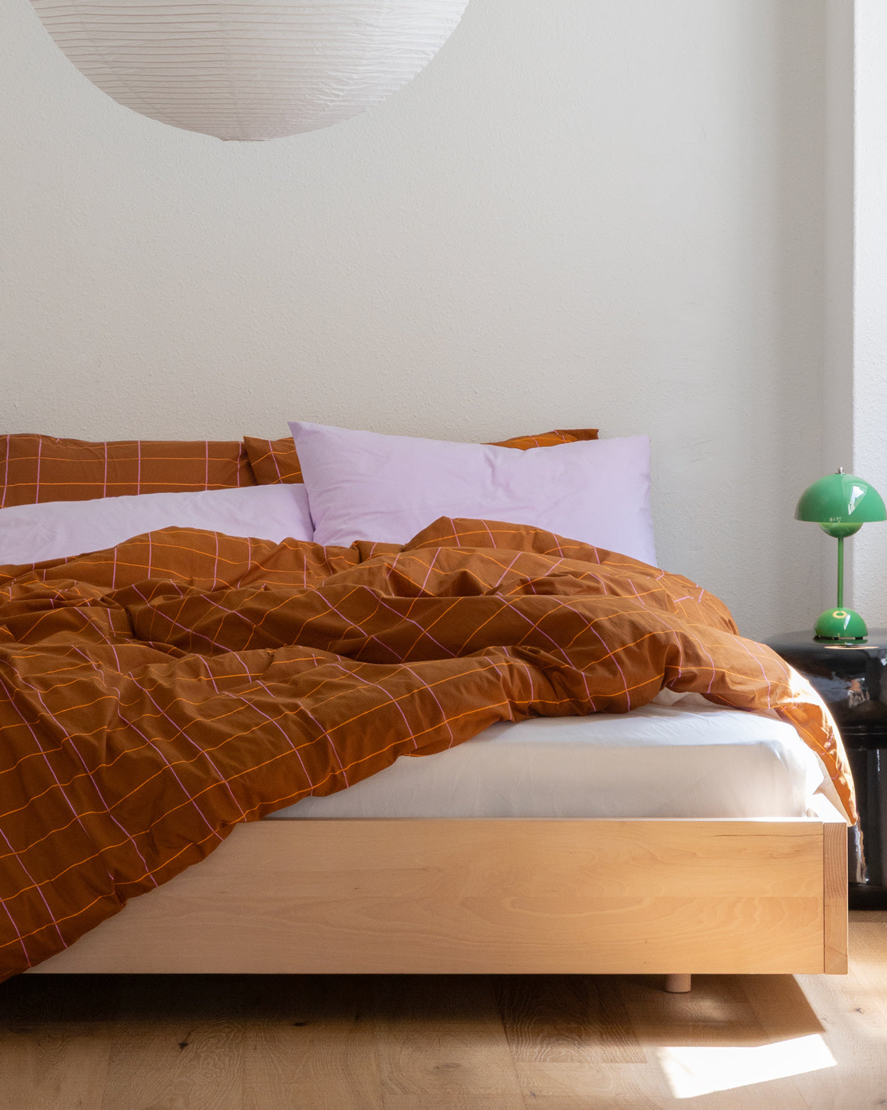 TILE CARAMEL COMFORTER