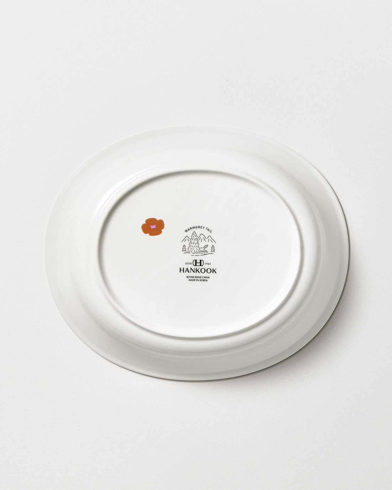 CATS & FLOEWRS OVAL BOWL