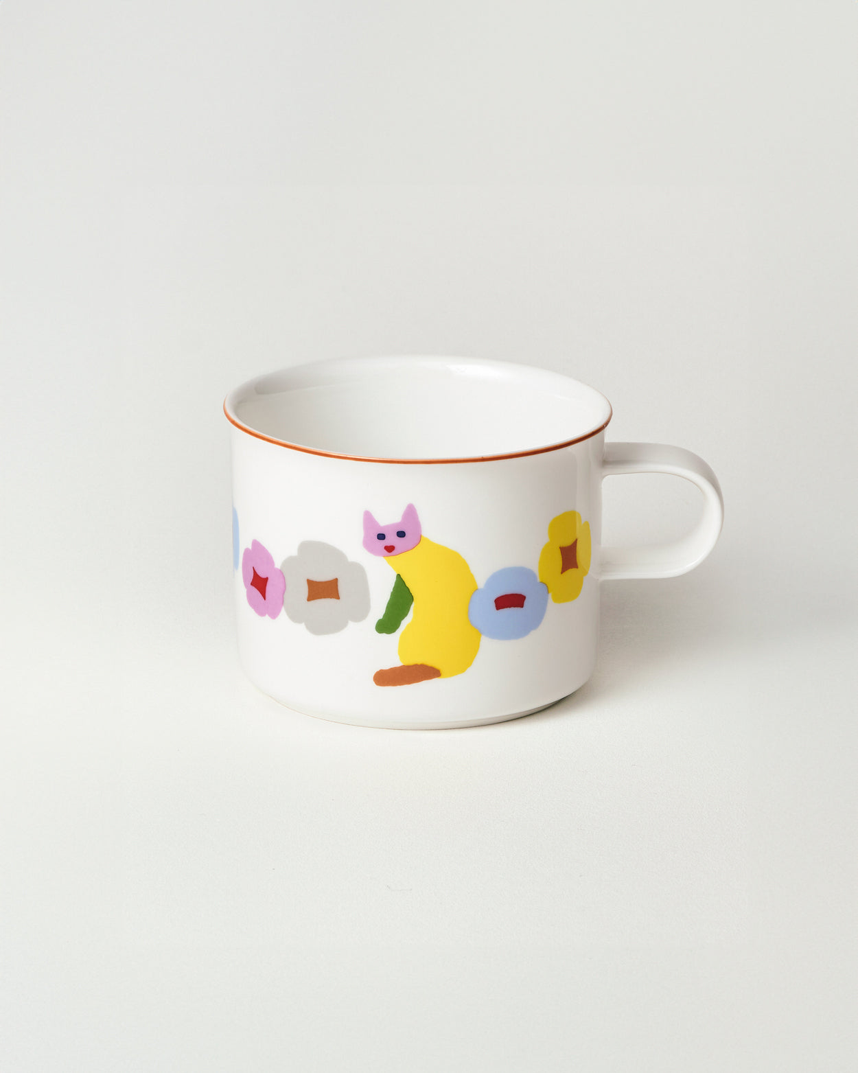 CATS & FLOWERS MUG (250ml)