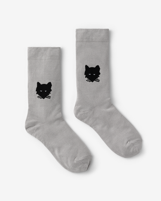 WOLF SOCKS - GREY
