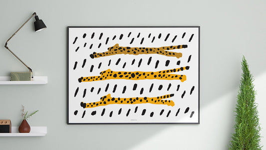 RUN CHEETAH RUN! POSTER