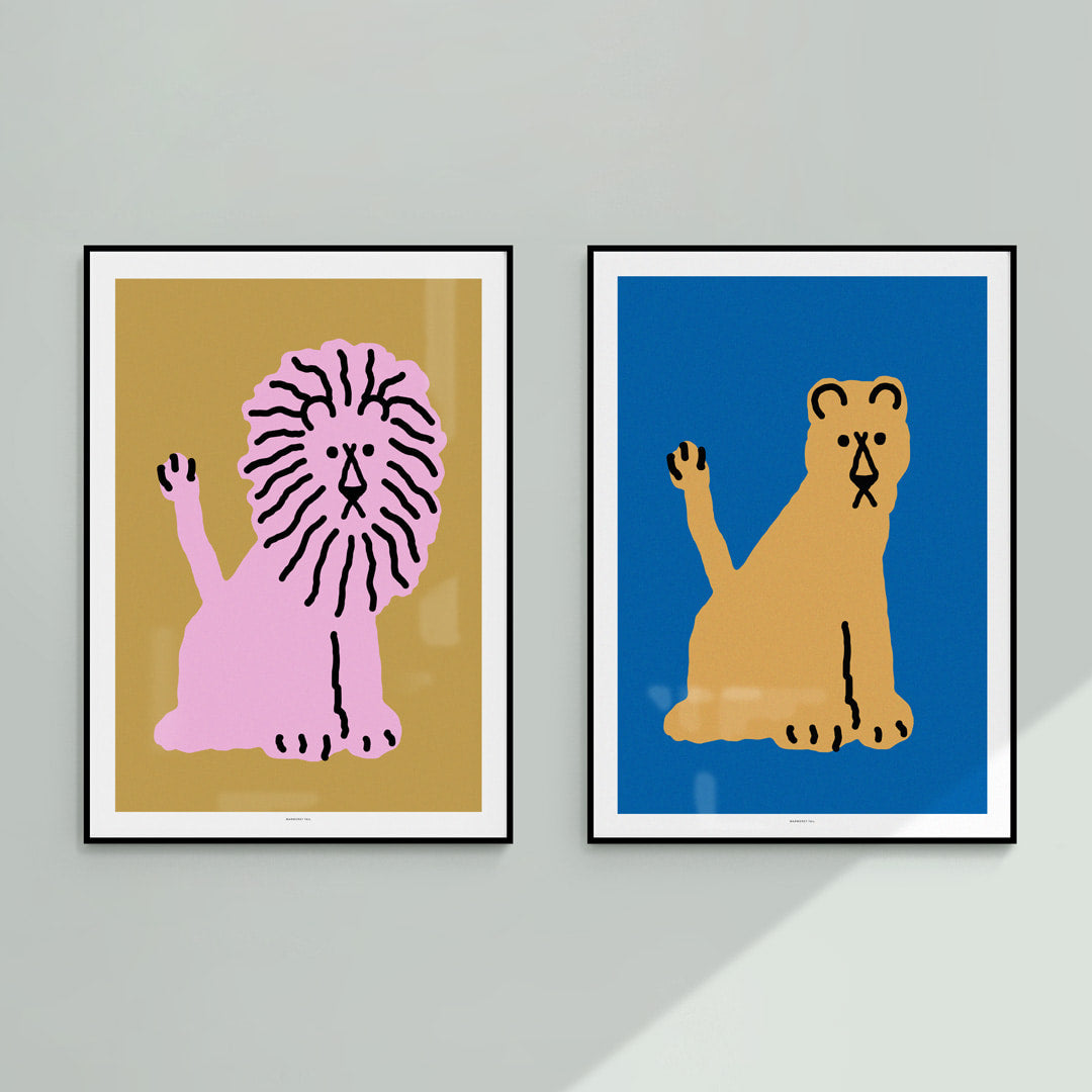 LION CORAL POSTER