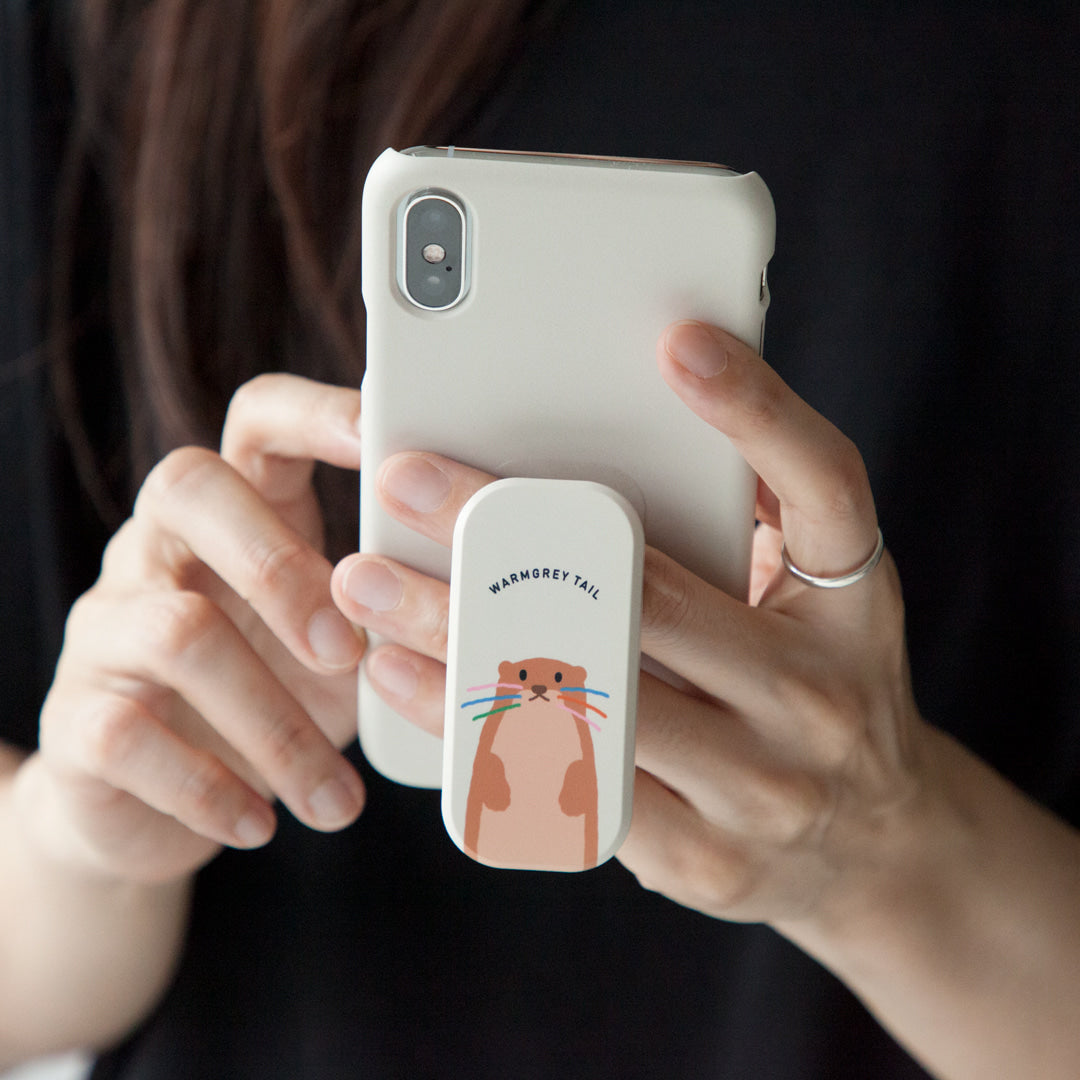 POP STAND - OTTER WARMGREY