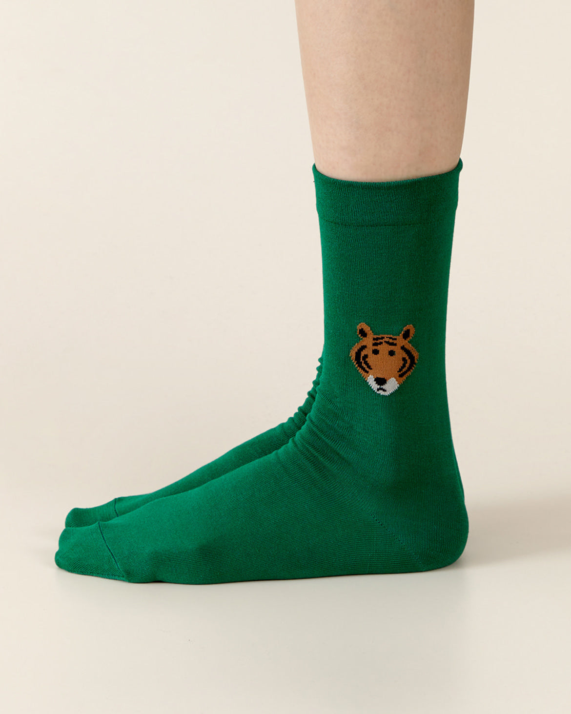 MEET TIGER SOCKS - GREEN